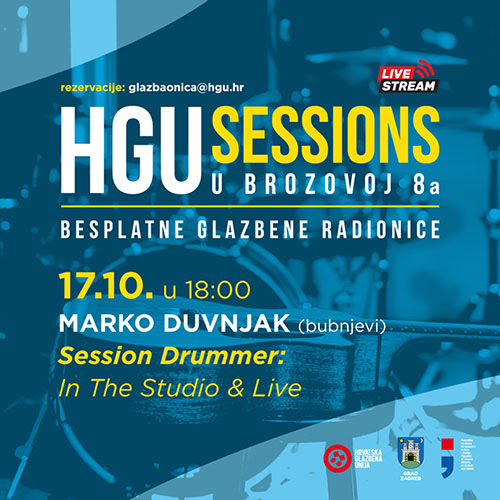HGU Sessions u Brozovoj 8a, 17.10.2022. - Marko Duvnjak
