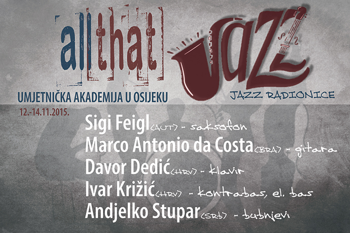 Jazz radionice u Osijeku - "All that jazz"