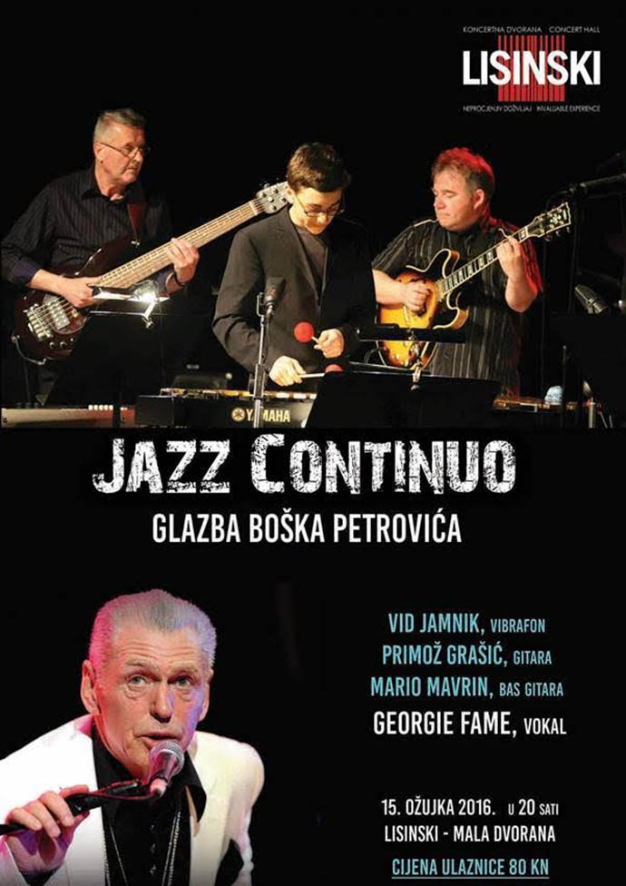 Jazz Continuo, glazba Boška Petrovića