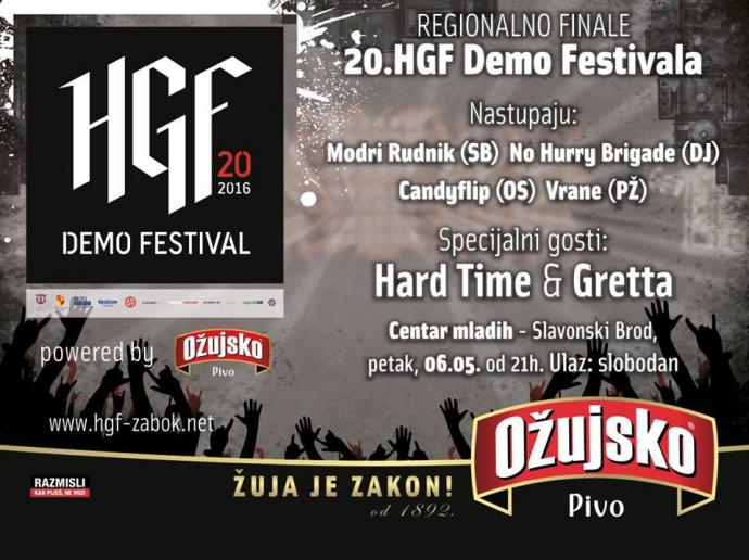 Regionalno finale 20. HGF-a u petak u Slavonskom Brodu!