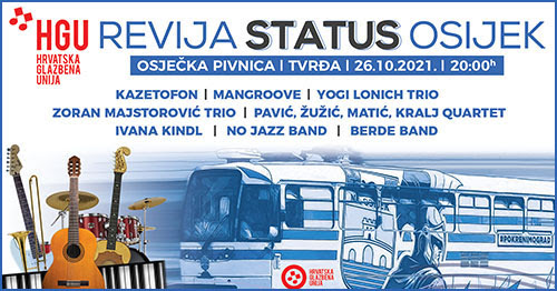 Revijalno koncertno predstavljanje dobitnika Nagrade Status 2020.
