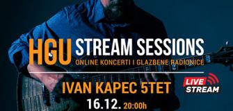 HGU stream sessions: 16.12.2021. - Ivan Kapec 5tet