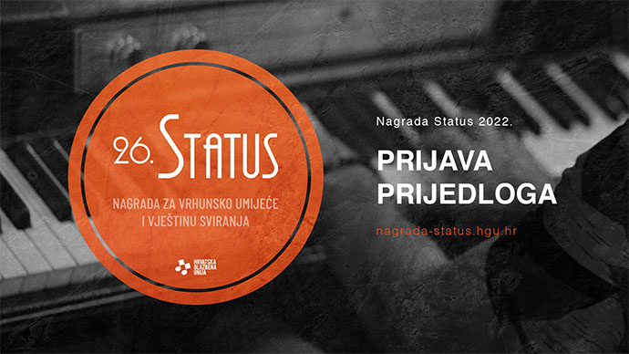 Nagrada Status 2022 - prijava prijedloga