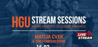 HGU stream sessions: 16.2.2022. - Matija Cvek & The Funkensteins