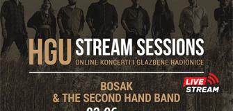 HGU stream sessions: 2.6.2022. - Bosak & The Second Hand Band