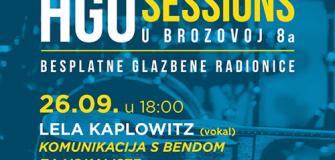 HGU Sessions u Brozovoj 8a, 26.9.2022. - Lela Kaplowitz