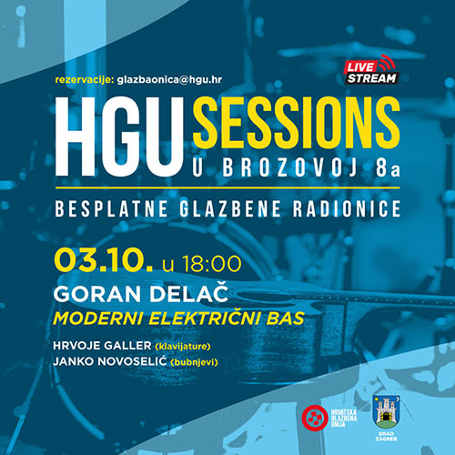 HGU Sessions u Brozovoj 8a, 3.10.2022. - Goran Delač