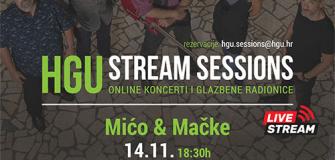 HGU stream sessions: 14.11.2022. - Mićo & Mačke