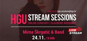 HGU stream sessions: 24.11.2022. - Mirna Škrgatić & Band