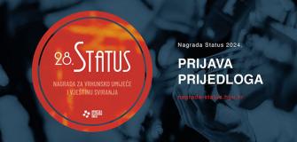 Nagrada "Status" 2024. Prijava prijedloga – ZADNJI ROK 1.3.2024. PETAK DO 12 SATI