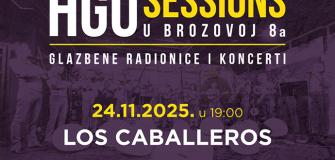 HGU Sessions u Brozovoj 8a, 24.11.2025. video premijera: Los Caballeros