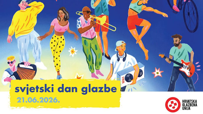 NAJAVLJUJEMO: Svjetski dan glazbe - 21.6.2026.