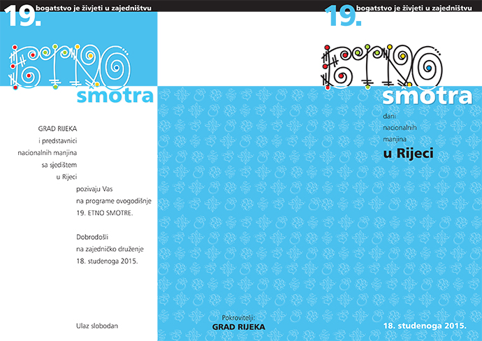 19. ETNO smotra - Dan nacionalnih manjina u Rijeci