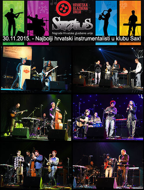 Koncert dobitnika Nagrade Status 2015.!