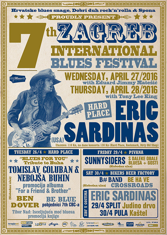 7th Zagreb International Blues Festival!