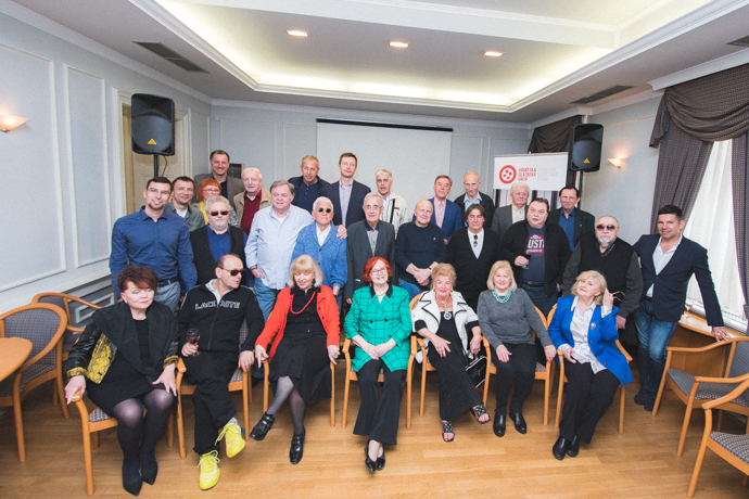 Prvi uskršnji susret Seniora HGU-a i HDS-a u Zagrebu 11.04.2017.