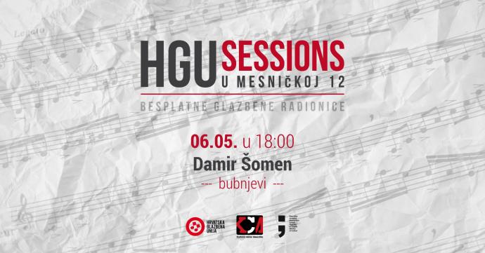 HGU Sessions u Mesničkoj predstavlja Damira Šomena